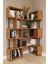 Asratrend Dk-02 Dekoratif Modern Kitaplık – Duvar/köşe Modüler Şık Tasarım, Salon & Ofis Kitaplığı 2