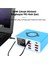 Relıfe RL-304S | 110W Güçlü 1+8 Çok Fonksiyonlu Hızlı Şarj Istasyonu (45W Pd Laptop Şarjlı, 15W Kablosuz, Dijital Ekranlı Tester) 1