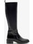Manila Siyah Deri Kadın Çizme 1
