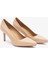 Cary Nude Deri Kadın Topuklu Ayakkabı 4