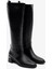 Mosby Siyah Deri Kadın Çizme 4