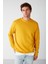 MARINO Erkek Hardal Sweatshirt 1