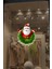 Ellerini Yeni Yıla Açmış Noel Baba Yılbaşı Süslemesi Cam Duvar Vitrin Stickerı Yılbaşı Süsü 43X50CM 2