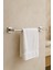 Krom Yapışkanlı Uzun Havluluk – Kare Topuzlu Metal Banyo Havlu Askısı, Dayanıklı & Şık - (101-K) - Ktk 1