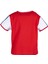 Organik Beyaz Kollu Kırmızı Basic Erkek Çocuk Tshirt 3