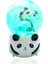 Müzikli Renk Değişiren Işıklı Kar Püskürtmeli Panda Tasarımlı Kar Küresi 2