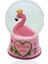 Flamingo Temalı Işıklı Kar Küresi 1