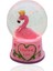 Flamingo Temalı Işıklı Kar Küresi 2