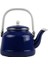 Vintage Demlik - Emaye Çaydanlık Kettle - Lacivert - 2 Litre 6