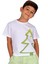 Organik Ağaç Baskılı Beyaz Çocuk T-Shirt 1