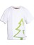 Organik Ağaç Baskılı Beyaz Çocuk T-Shirt 3