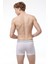 Erkek Beyaz 2 Li Paket Pamuk Elastan Boxer 075 3