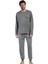 63183 Erkek Gri Pijama Takımı 1