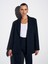 60776 Metal Düğmeli Blazer-Siyah 5