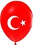 20 Adet 12 Inç 30 cm Pastel Türk Bayrağı Balon Bayrak Balon Süsleme 1