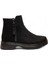 Siyah Termal Astar Süet Kadın Bot & Bootie NSB940 1