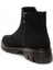 Siyah Termal Astar Süet Kadın Bot & Bootie NSB940 3