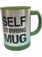 Kendi Karıştıran Mikser Bardak Self Stırrıng Mug Yeşil Renk 1