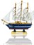 Orta Boy Dekoratif Ahşap Gemi Model6 1