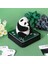 3D Sanat Takvimi 2024, Yaratıcı Zaman Parçası Takvim Panda Memo Pad Rip Away Kağıt Oyma Diy Yapışkan Not (Yurt Dışından) 3