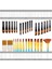Akrilik Boyama Için 32 Parça Fırça Seti, Sanatçılar ve Yeni Başlayanlar Için Fırça Seti (Yurt Dışından) 3
