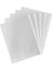 100PCS A4 Pp Yumruklu Yumruk Cepleri Klasörler Cüzdanlar Kollu Çanta Şeffaf 0.03MM (Yurt Dışından) 1