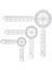 3pcs/set Spinals Gonyometre Koruyucular Kullanıcı Çoklu Çözünür Gonyometre Açısı Omurga Cetvel 360 Derece 180 Derece (Yurt Dışından) 3