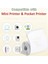 Mürekkepsiz Bluetooth Yazıcı Için Mini Yazıcı Kağıdı 57MM x 30MM, 6 Rulo (Yurt Dışından) 2