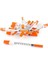 30G 0.5ın Iğneli 1ml/cc Şırınga-Turuncu Şırınga (30G-13MM-100 Paket) (Yurt Dışından) 1