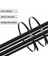 Metal Fermuar Bağları Siyah 100PCS 11.8 Inç 304 Paslanmaz Çelik Epoksi Kaplı Kablo Kravat, Araçlar, Çiftlikler, Kablolar (Yurt Dışından) 5