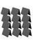 12 Adet Mini Kara Tahta Tabelaları 4X3INCH Küçük Kara Tahta Tebeşir Tabelaları Parti Büfe Masaları Için Yiyecek Etiketleri, Yazmak Kolay (Yurt Dışından) 4