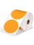 Nakliye Etiket Yazıcı Etiket Etiket Yuvarlak Etiket Kare Etiket Dıy Logo Tasarımı Küçük Işletme 2x2 750PCS Turuncu (Yurt Dışından) 1