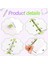 2 Set Mini Clear 3 Ring Binder Kapakları Bağlayıcı Iç Kağıt Torbası ile Temiz Yumuşak Pvc Dizüstü Bilgisayar Kapanma Bağlayıcı (Yeşil, Mor) (Yurt Dışından) 5