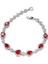 YUANYING00163SADE ve Doğal Mikro-Set Zirkon Dört Yapraklı Çiçek Kadın Bilekliği (Yurt Dışından) 1