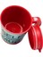 Kendi Karıştıran Mikser Bardak Self Stırrıng Mug Kırmızı Renk 2