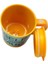 Kendi Karıştıran Mikser Bardak Self Stırrıng Mug Sarı Renk 2