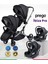 İbiza Pro Travel Sistem İkiz Bebek Arabası Full Set 1