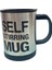 Kendi Karıştıran Mikser Bardak Self Stırrıng Mug Siyah Renk 1
