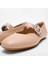 Kadın Babet E3J-B41/001 Fitflop Delıcato Crystal-Buckle Leather Mary Janes 5