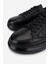 Erkek Hakiki Deri Siyah Sneakers & Spor Ayakkabı 298 3192-7585 Erk Ayk SK25-26 Sıyah 3