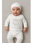 Organik Hastahane Çıkışı Bebek Takımı 0-3 Ay Beyaz Renk 2