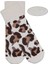 Etnik Leopar Desenli 3lü Havlu Kadın Çorabı ONL-02698 4