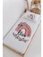 Isme Özel %100 Pamuk Bebek ve Çocuk Tek Kişilik 165 x 225 cm Pike Takımı-Gökkuşağı 1