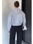 Kadın Kapüşonlu Şardonlu Ön Fermuarlı Crop Top Sweatshirt P-00018833 4