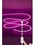 5V USB Neon LED Şerit 5 Metre Mor | Silikonlu Su Geçirmez Esnek Aydınlatma 1