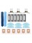 Ecovacs Deebot Ozmo T9 Aıvı T9 Aıvı+ Vakum Süpürge Robot Ana Fırçası/roller Fırça Için Yedek Parçalar Kit Aksesuarları (Yurt Dışından) 1