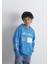 6S10131-70772 Playstation Baskılı Kapüşonlu Mavi Sweatshirt​ 1