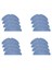 8pcs Roborock T7 T7 Plus S7 Yeniden Kullanılabilir Zemin Uzmanı Islak Yedek Mikrofiber Yumuşak Ped Için (Yurt Dışından) 1