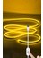 5V USB Neon LED Şerit 5 Metre Amber | Silikonlu Su Geçirmez Esnek Aydınlatma 1