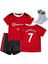 M.united Cristiano Ronaldo 2022/23 Sezonu Çocuk Forması 3'lü Set (Red) 3